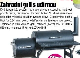 Gril s udírnou Sharks