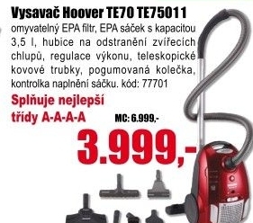 Vysavač Hoover TE70 TE75011