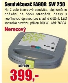 Sendvičovač Fagor SW-250