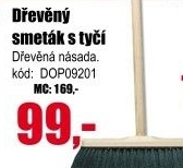 Smeták s tyčí