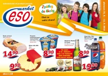 akční leták ESO MARKET 31.8.2016-11.9.2016