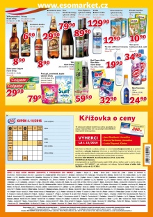 akční leták ESO MARKET 31.8.2016-11.9.2016