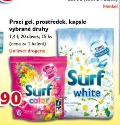 Prací gel Surf