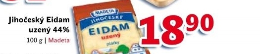 Sýr Eidam uzený Jihočeský Madeta