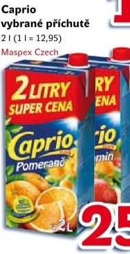 Nápoj Caprio
