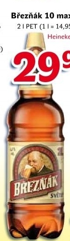 Pivo světlé výčepní 10° Březňák