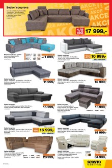 akční leták Sconto nábytek 31.8.2016-13.9.2016
