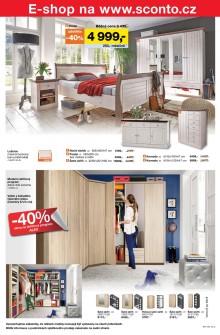 akční leták Sconto nábytek 31.8.2016-13.9.2016