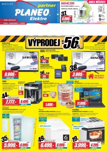 akční leták Planeo Elektro 31.8.2016-20.9.2016