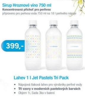 Lahev Jet Pastel Tripack
