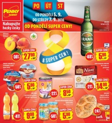 akční leták Penny Market 5.9.2016-7.9.2016