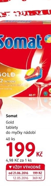 Tablety do myčky Gold Somat