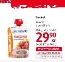 Kašička Sunárek