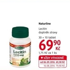 Doplněk stravy Lecitin Naturline
