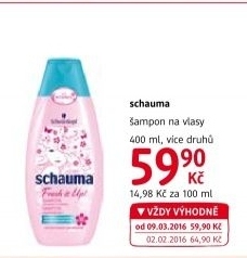 Šampon Schauma Schwarzkopf