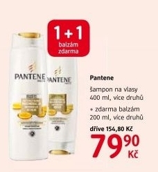 Balíček šampon a balzám na vlasy Pantene