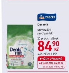 Prací prášek Denkmit
