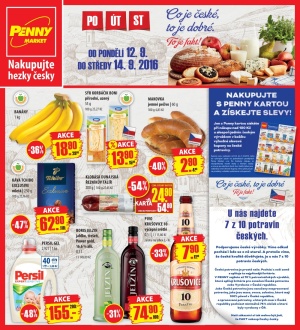 akční leták Penny Market 12.9.2016-14.9.2016