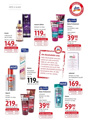 akční leták dm drogerie 21.9.2016-18.10.2016