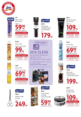 akční leták dm drogerie 21.9.2016-18.10.2016