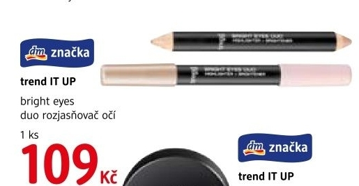 Rozjasňovač očí duo Trend IT UP
