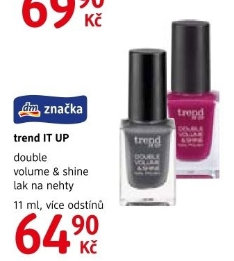 Lak na nehty Double volume &amp