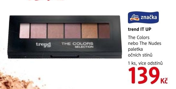Oční stíny paleta The Colors Trend IT UP