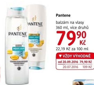 Balzám na vlasy Pantene