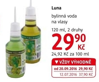 Vlasová voda Luna