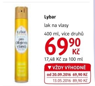 Lak na vlasy Lybar