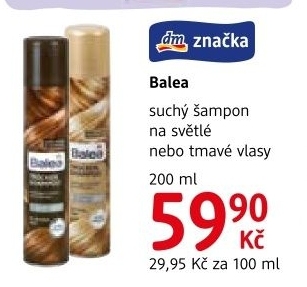 Šampon suchý Balea