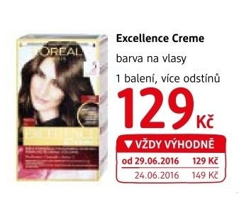 Barva na vlasy Excellence Creme L'oréal