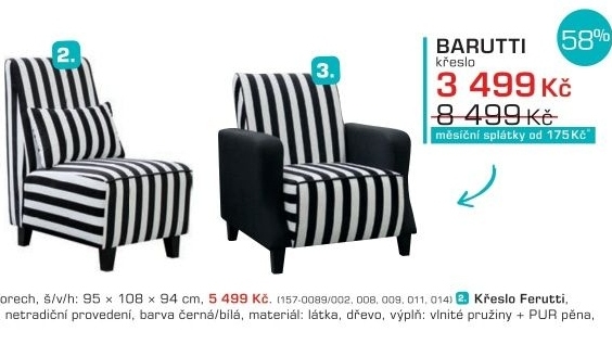Barutti - Křeslo