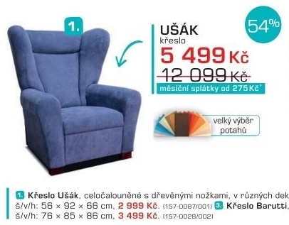 Ušák - Křeslo (sun 80)