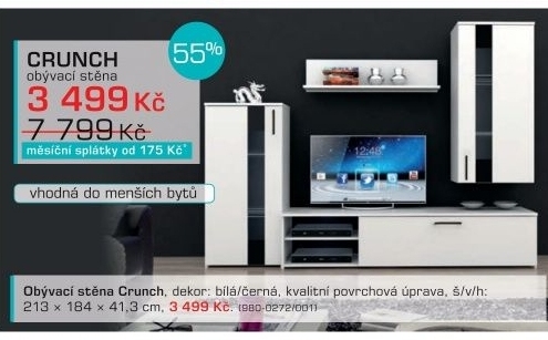 Crunch CRCM01 (Bílá/černá)