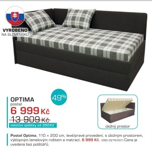 Optima 110x200 cm