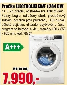 Pračka Electrolux EWF 1284 BW