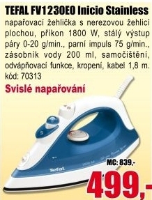 Napařovací žehlička Tefal FV1230
