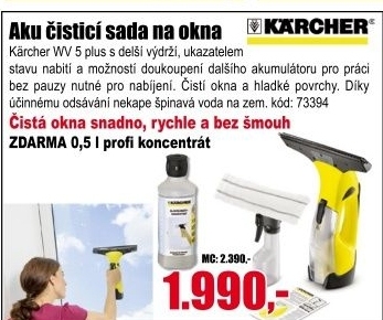 Aku-čistič oken WV Classic Kärcher