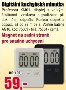 Kuchyňská minutka Professor