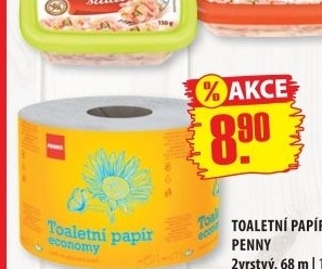 Toaletní papír economy Penny