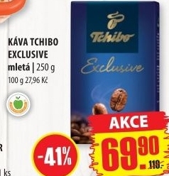 Mletá káva Tchibo Exclusive