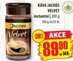 Instantní káva Jacobs Velvet