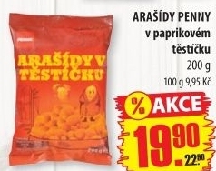 Arašídy v těstíčku Penny