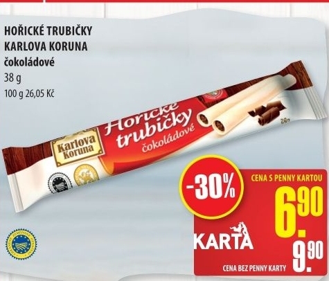 Hořické trubičky Karlova Koruna