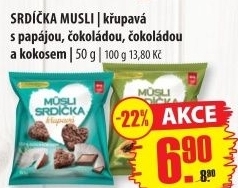 Müsli srdíčka Semix