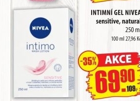 Intimní emulze Intimo Nivea