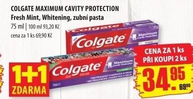 Pasta na zuby Fresh Mint Maximum Cavity Protection Colgate