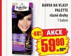 Barvy na vlasy Palette Schwarzkopf