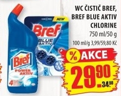 Čistič WC gelový Power Gel Bref